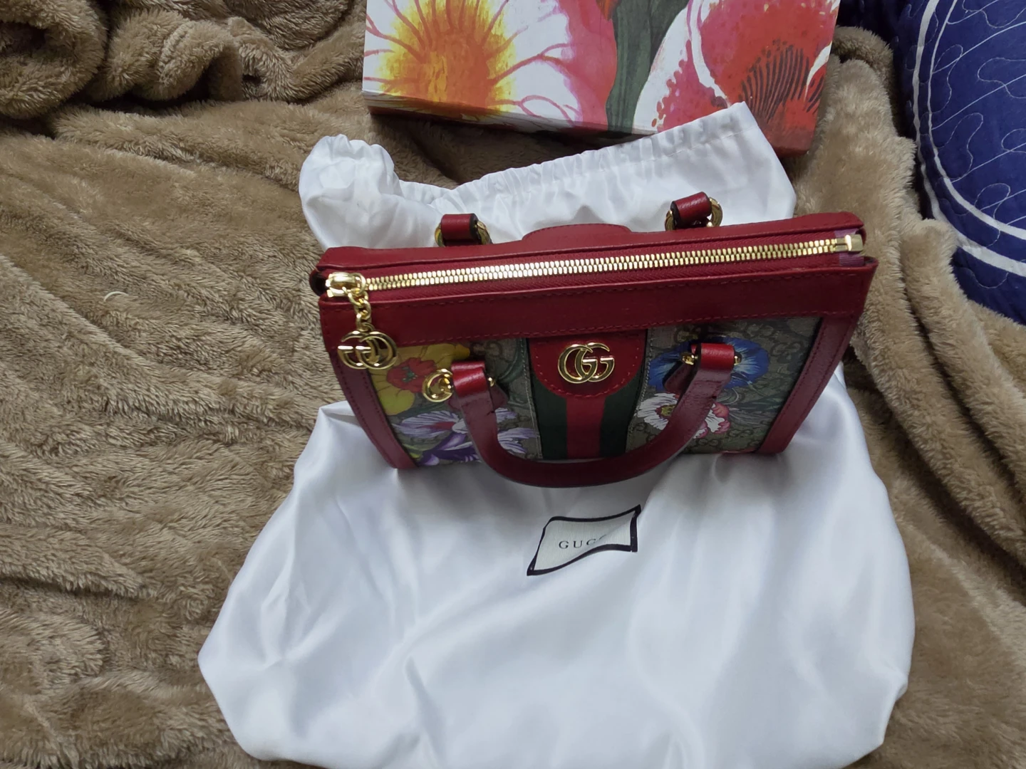 Gucci Floral Ophidia GG Tote Bag - photo 4