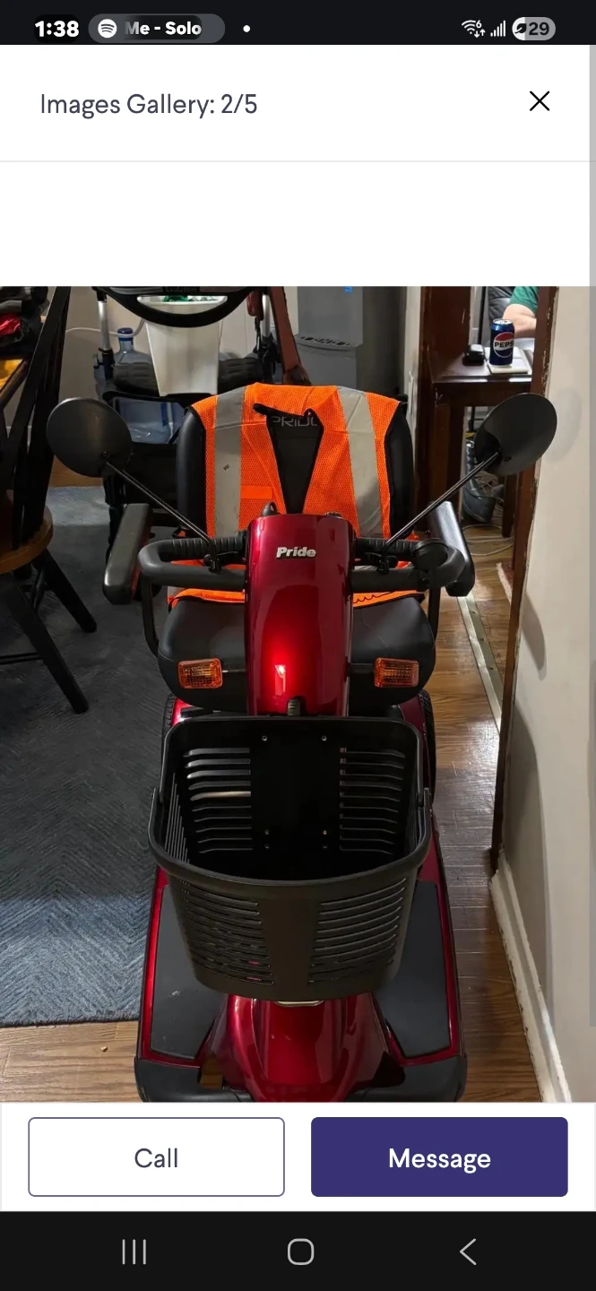 Ride On Electric Scooter
