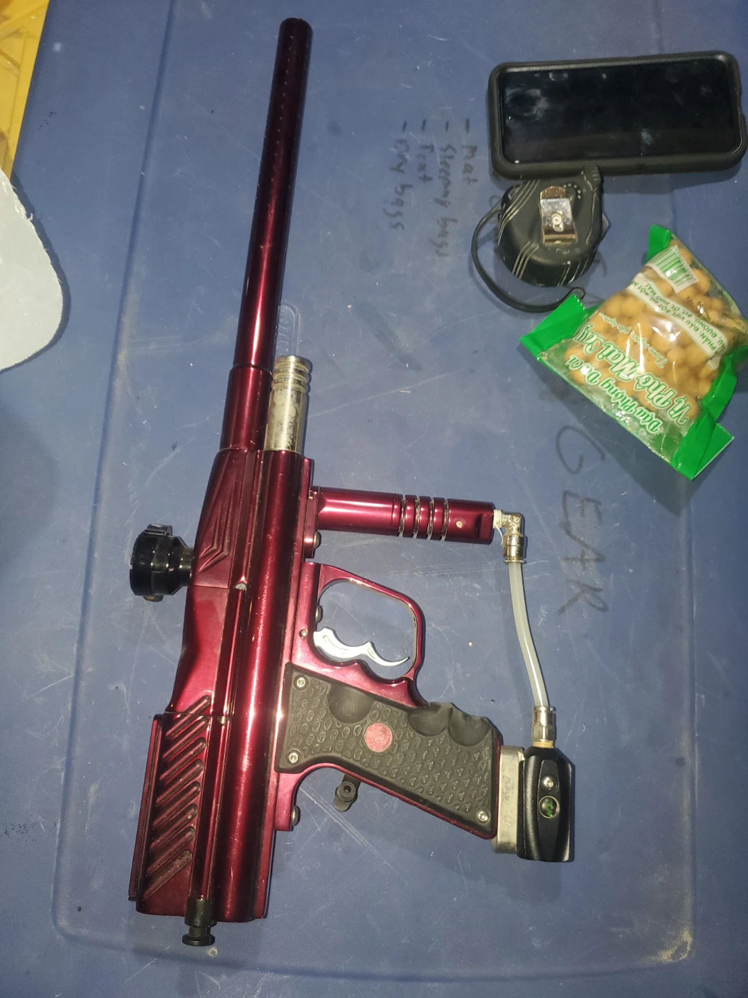 Paintball Marker, Red