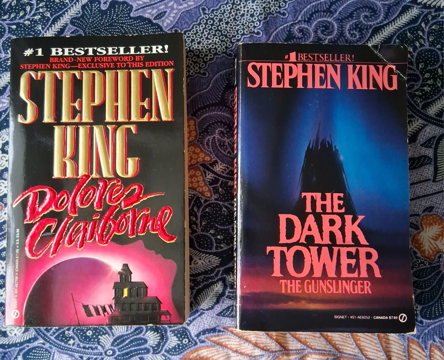 Stephen King Novels - Dolores Claiborne & The Gunslinger