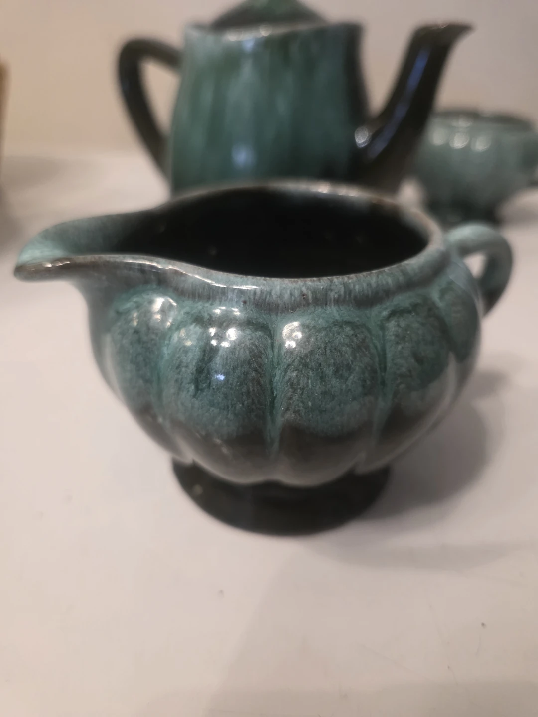 Vintage Blue Mountain Pottery Tea Set - photo 4