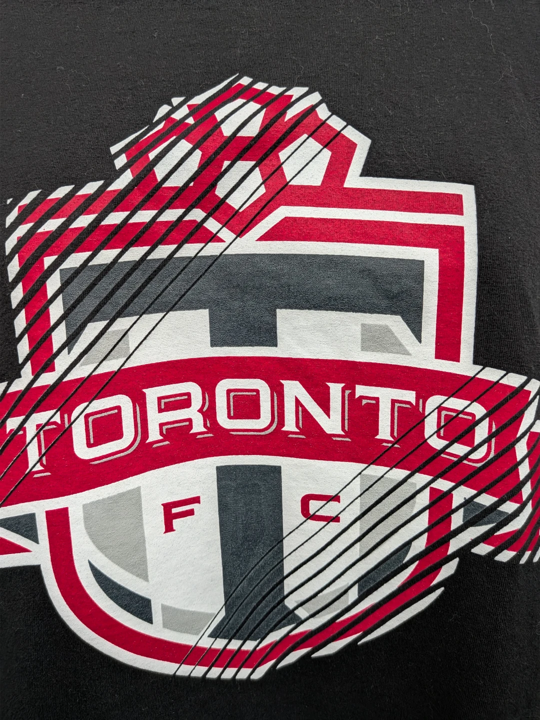 Toronto FC Black Graphic T-Shirt sz XL - photo 3