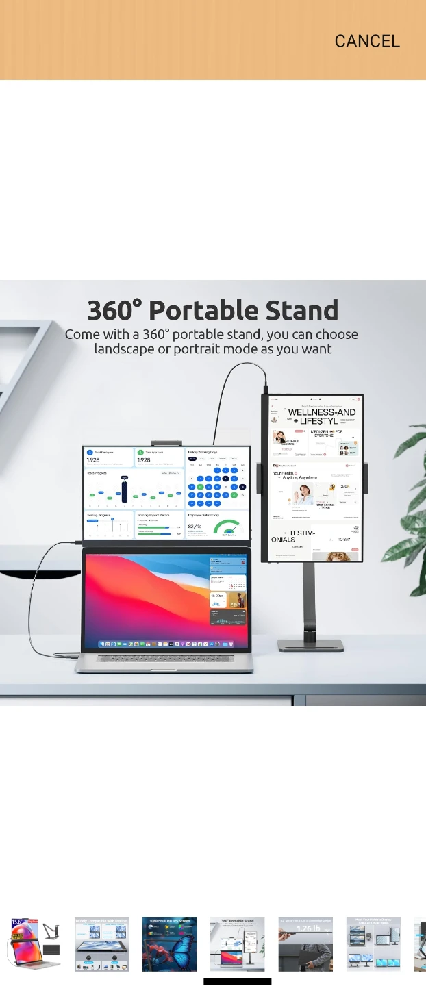 MagicRaven 15.6 inch Portable Monitor - photo 4