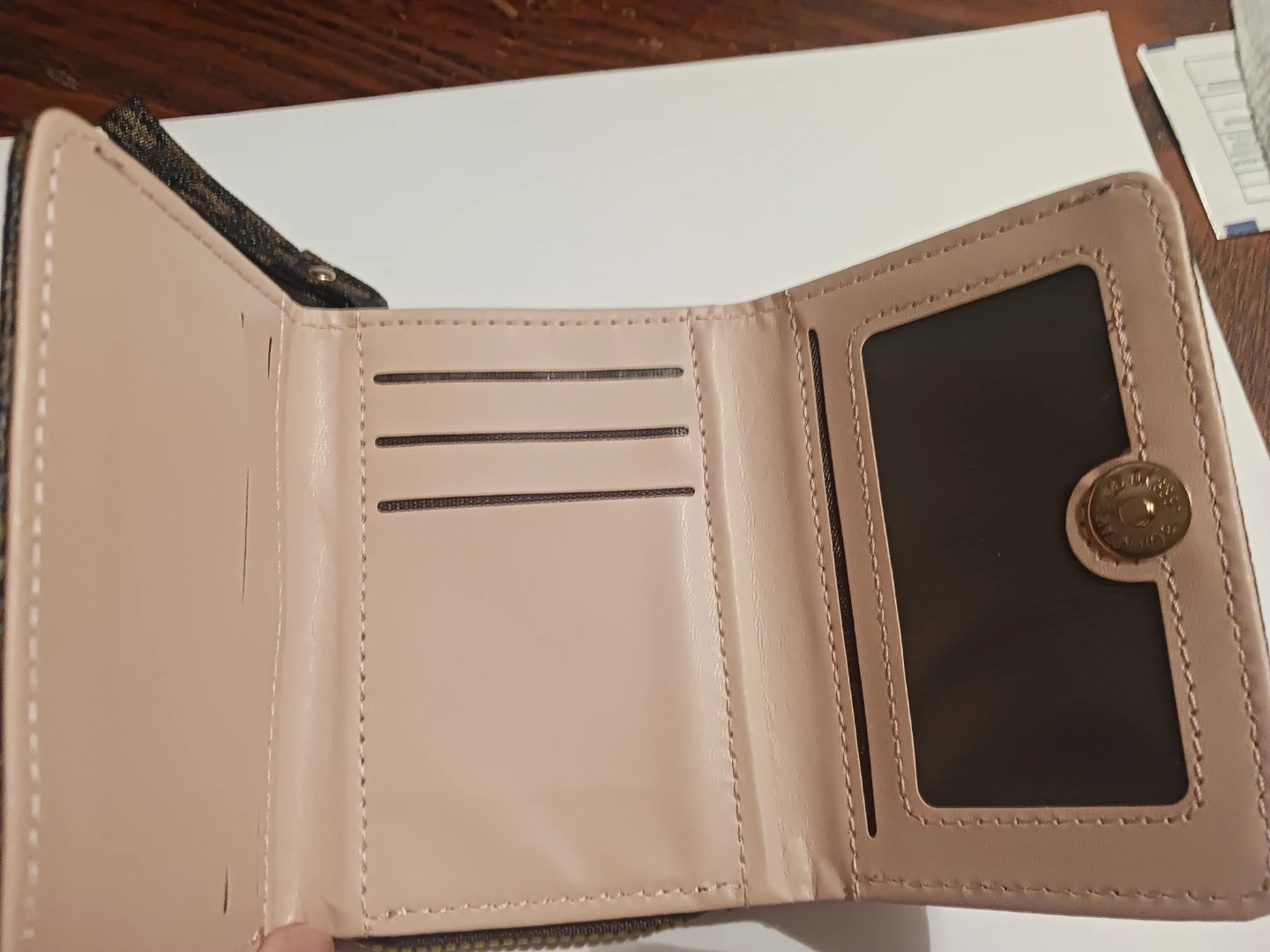 New !! M Monogram Tri-fold Wallet - photo 4