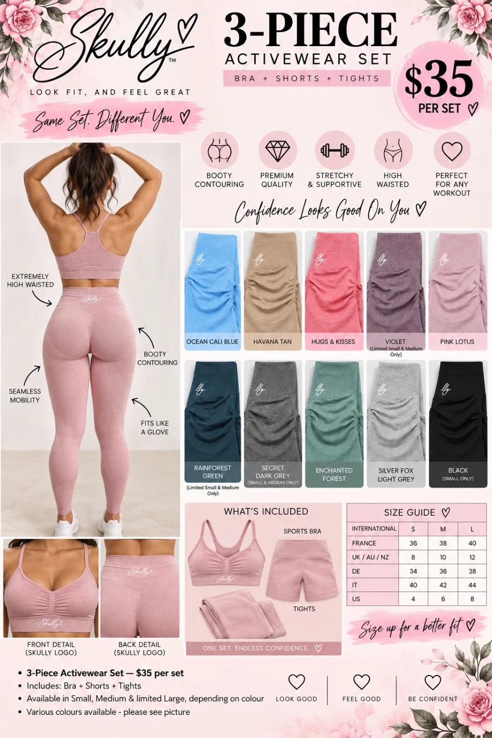 Womens clothes - workout sets / tights