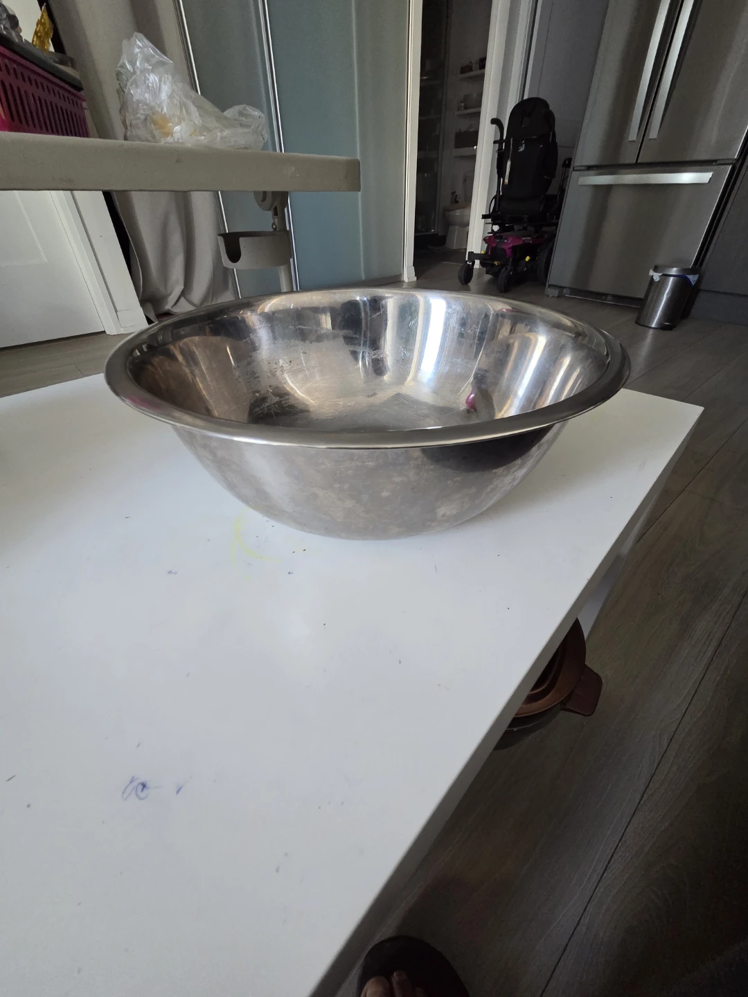 Large Stainless Steel Mixing Bowl - photo 4