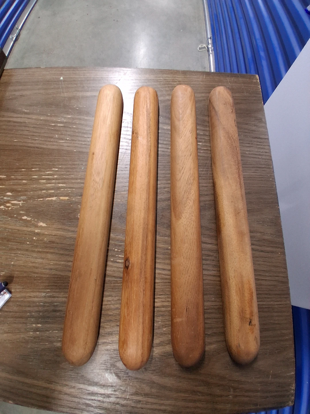 Set of 4 Wooden Long Trays - photo 3