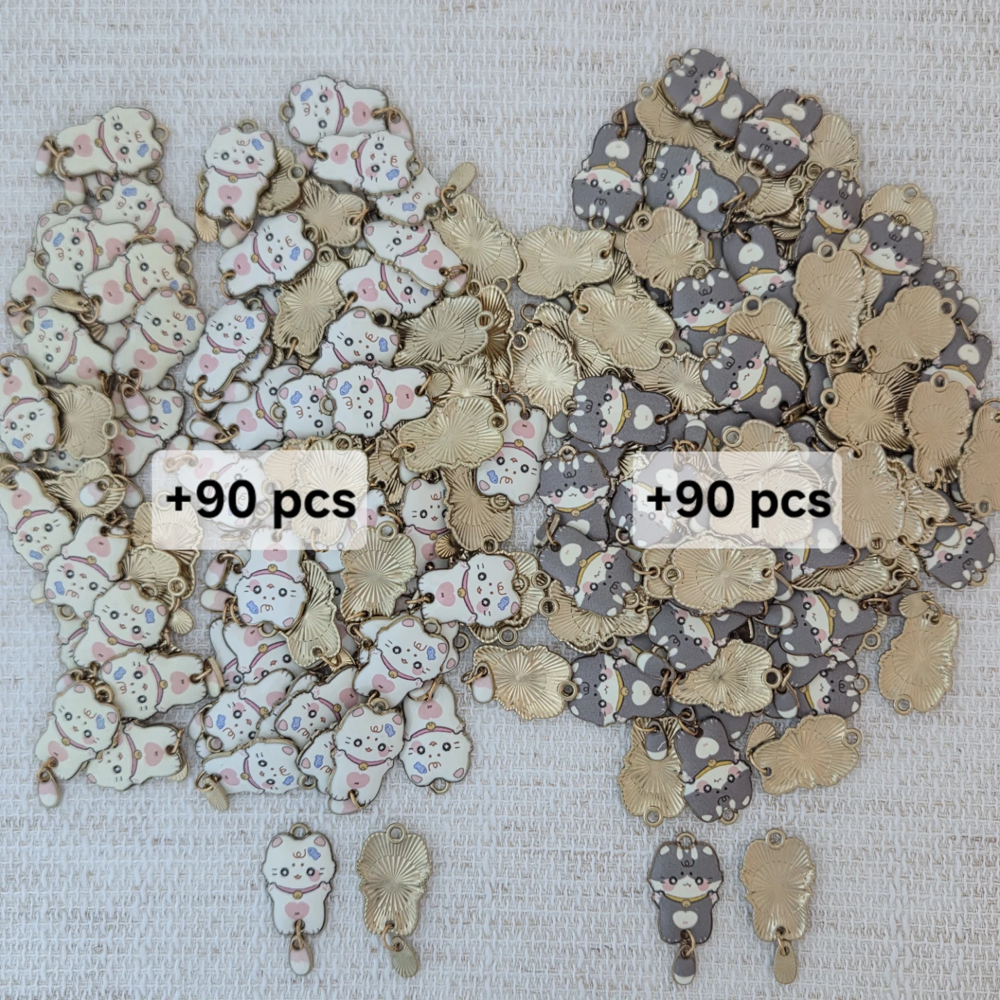 Cat Enamel Charms