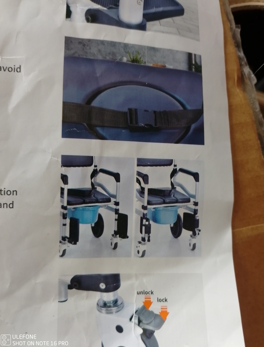 VEVOR 4-in-1 Commode Shower Wheelchair - photo 4