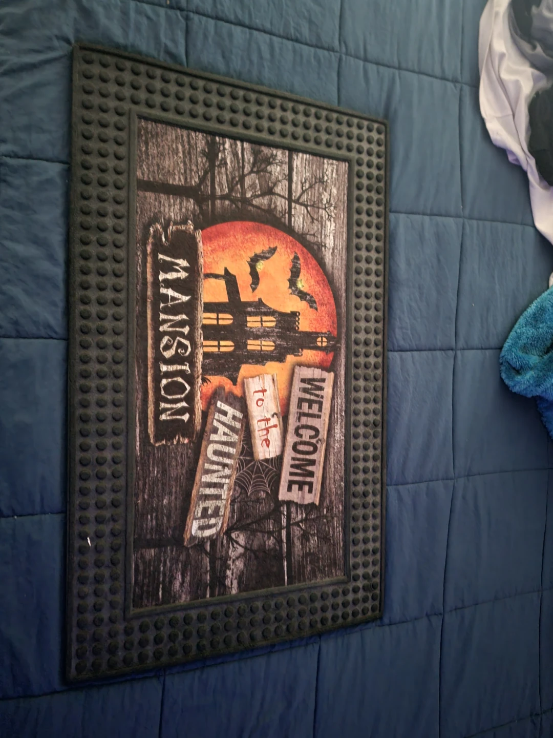 Haunted Mansion Welcome Doormat