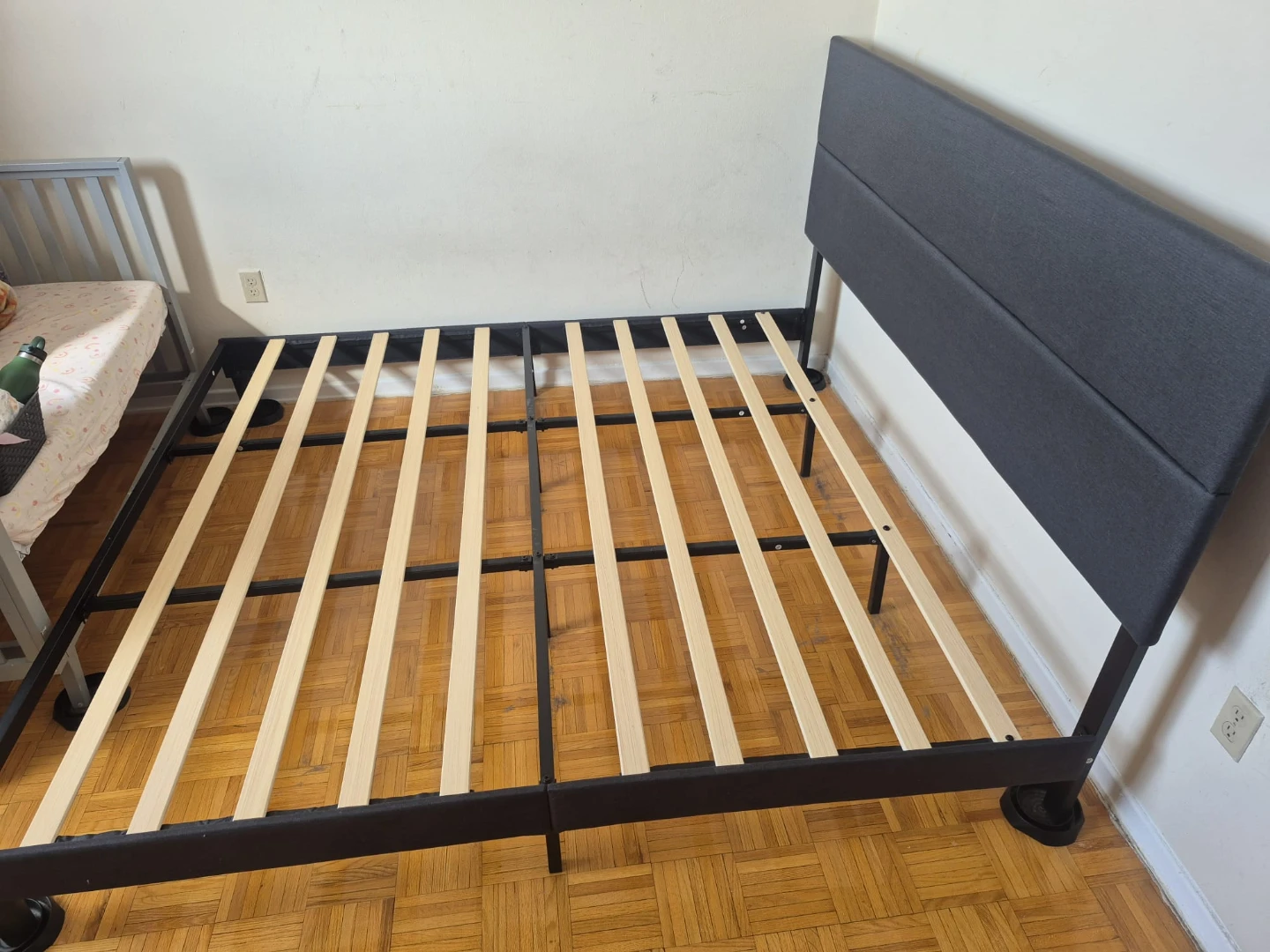Upholstered King size Bed Frame