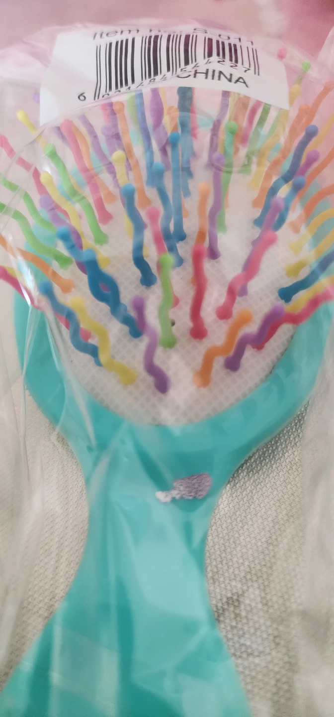 Care Bears teal hairbrush - photo 2