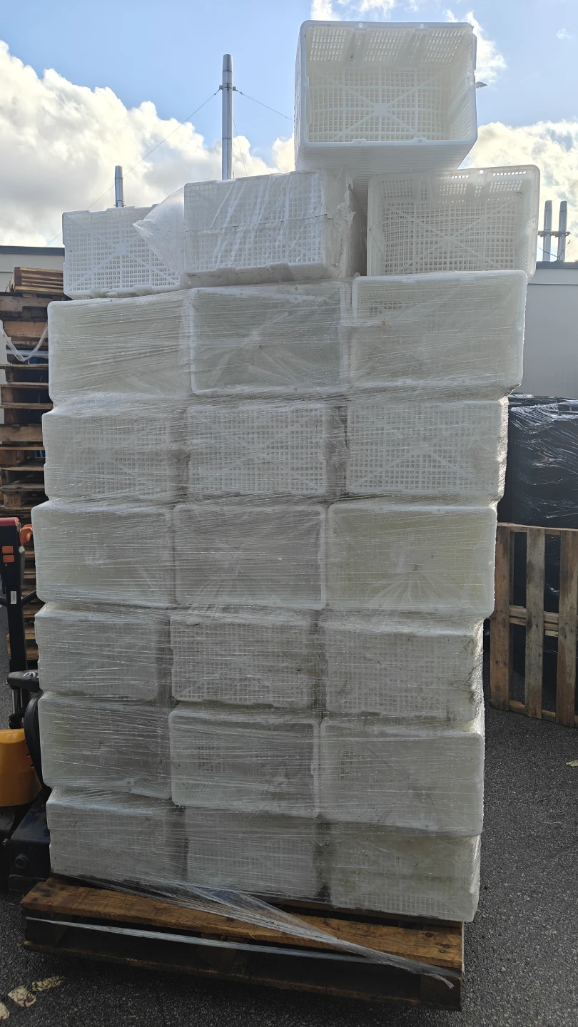 Plastic Crates White