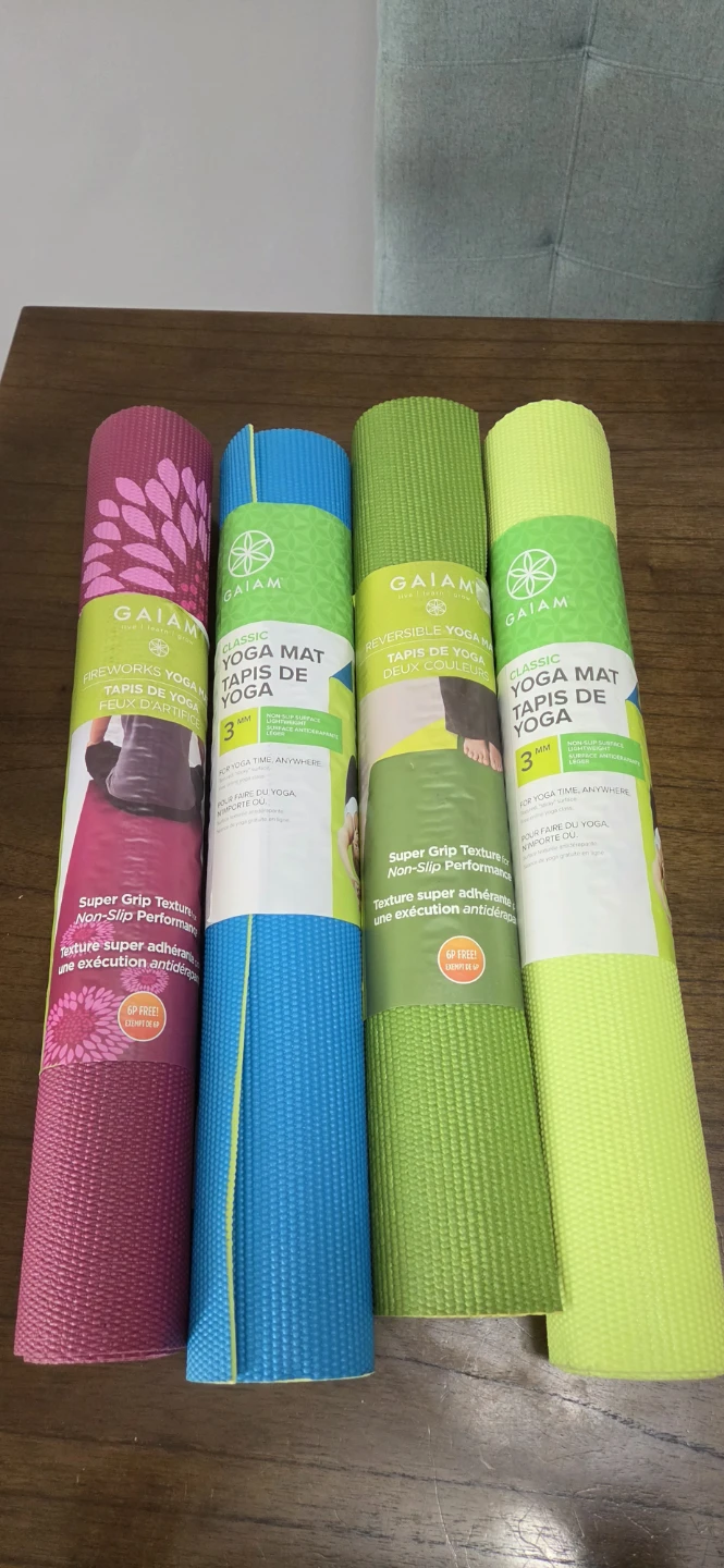Gaiam 3mm Yoga Mats