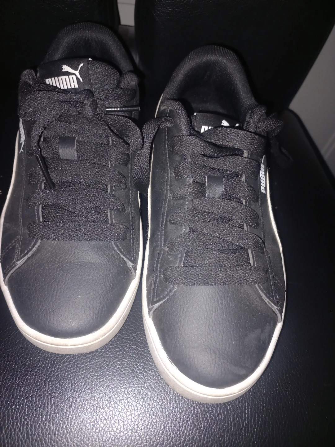 Puma Black and White Sneakers - photo 3