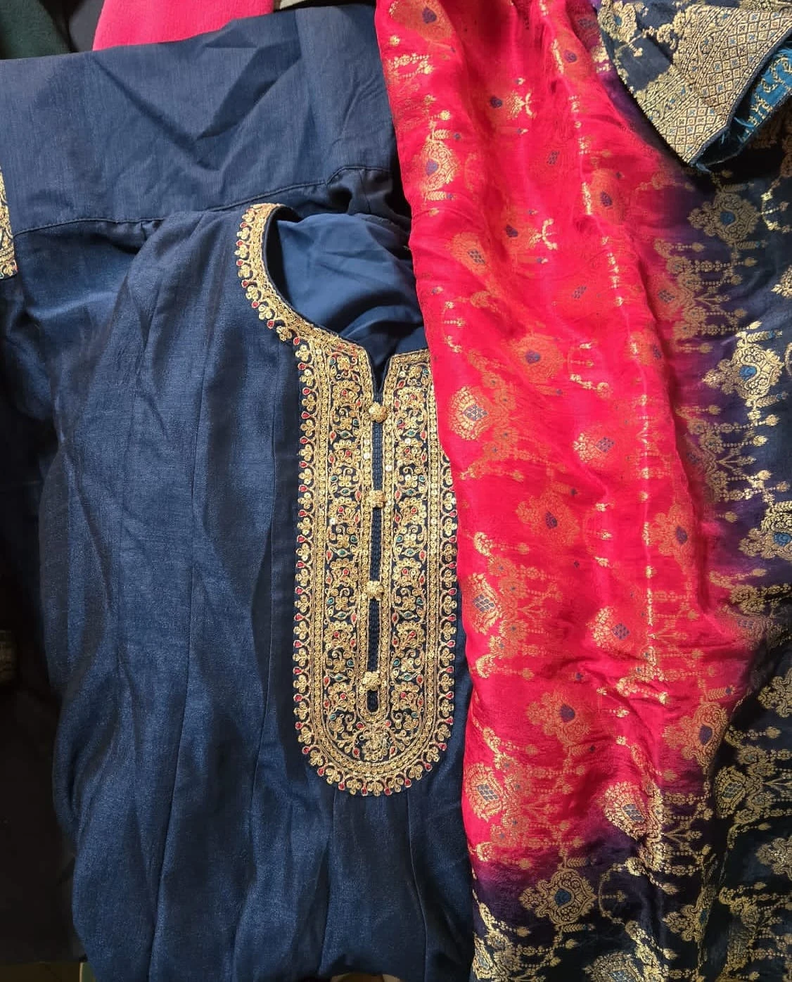 Ethnic suits from Meena Bazar brand new colors xl size - photo 4