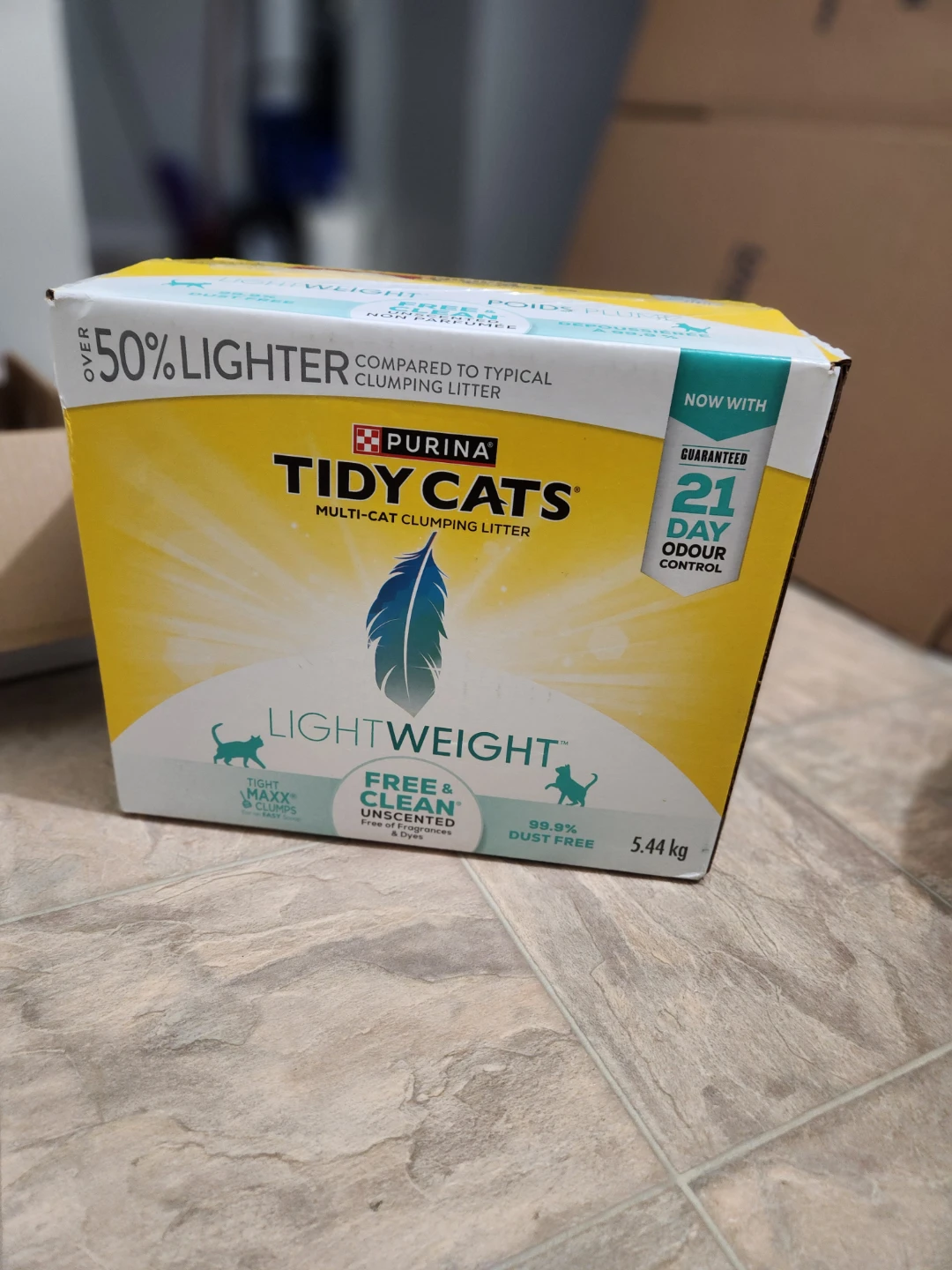 Purina Tidy Cats Lightweight Litter - Unscented 5.44kg
