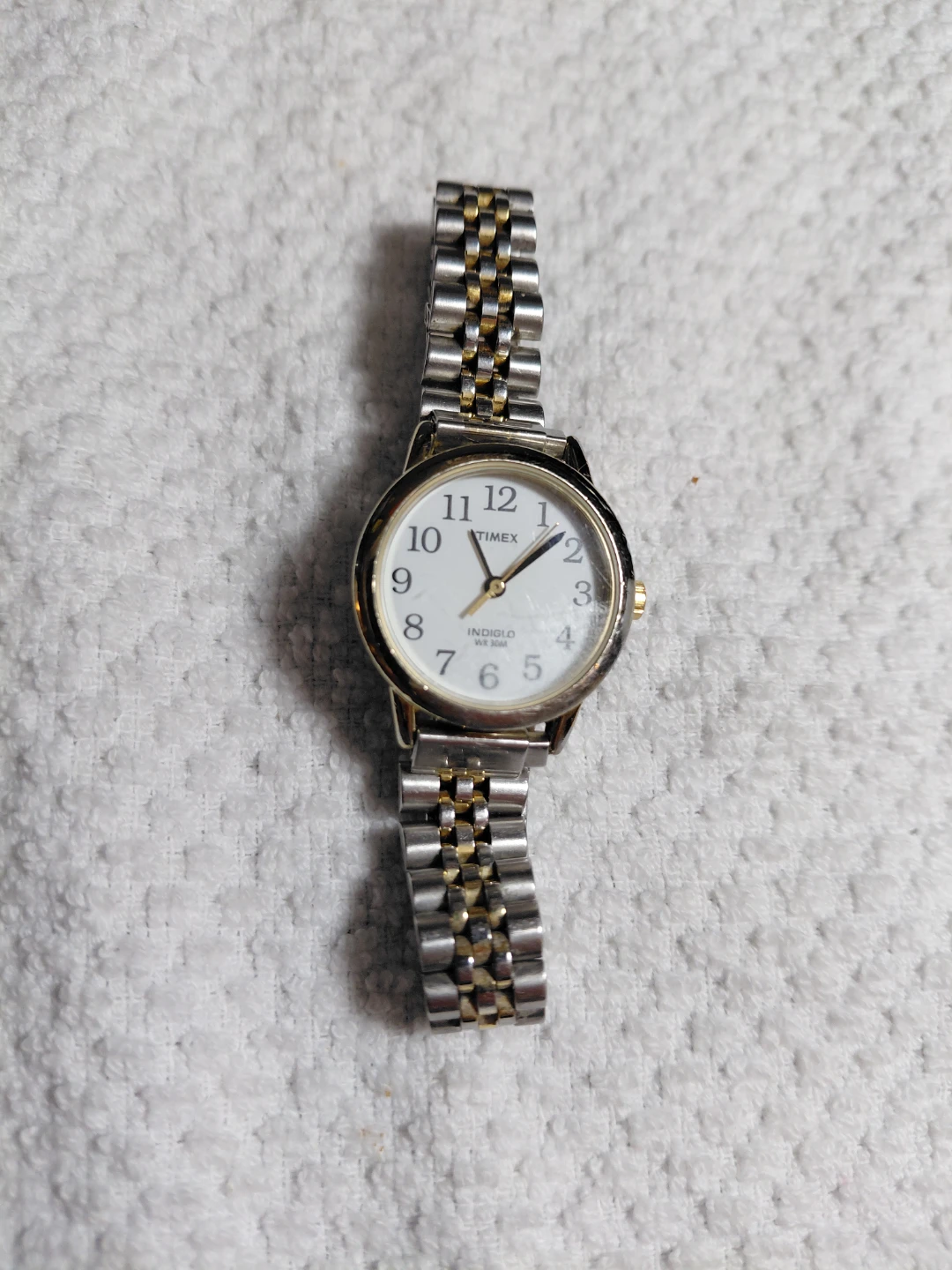 Timex Indiglo Two-Tone Watch