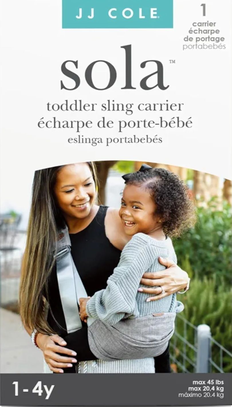 JJ Cole Sola Toddler Sling Carrier