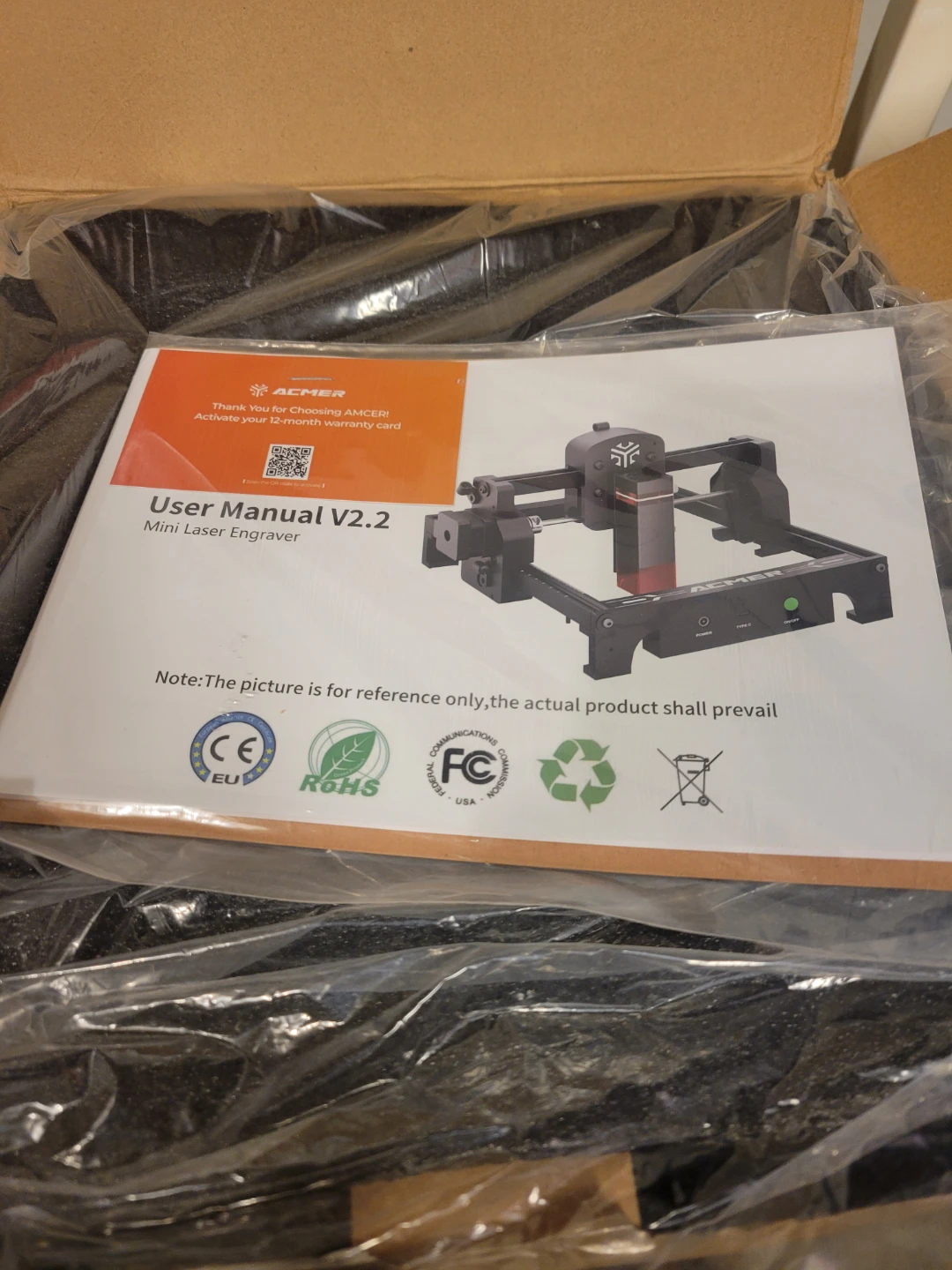 ACMER S1 3.5W Computerized Laser Engraver Engraving Machine Wood - photo 2