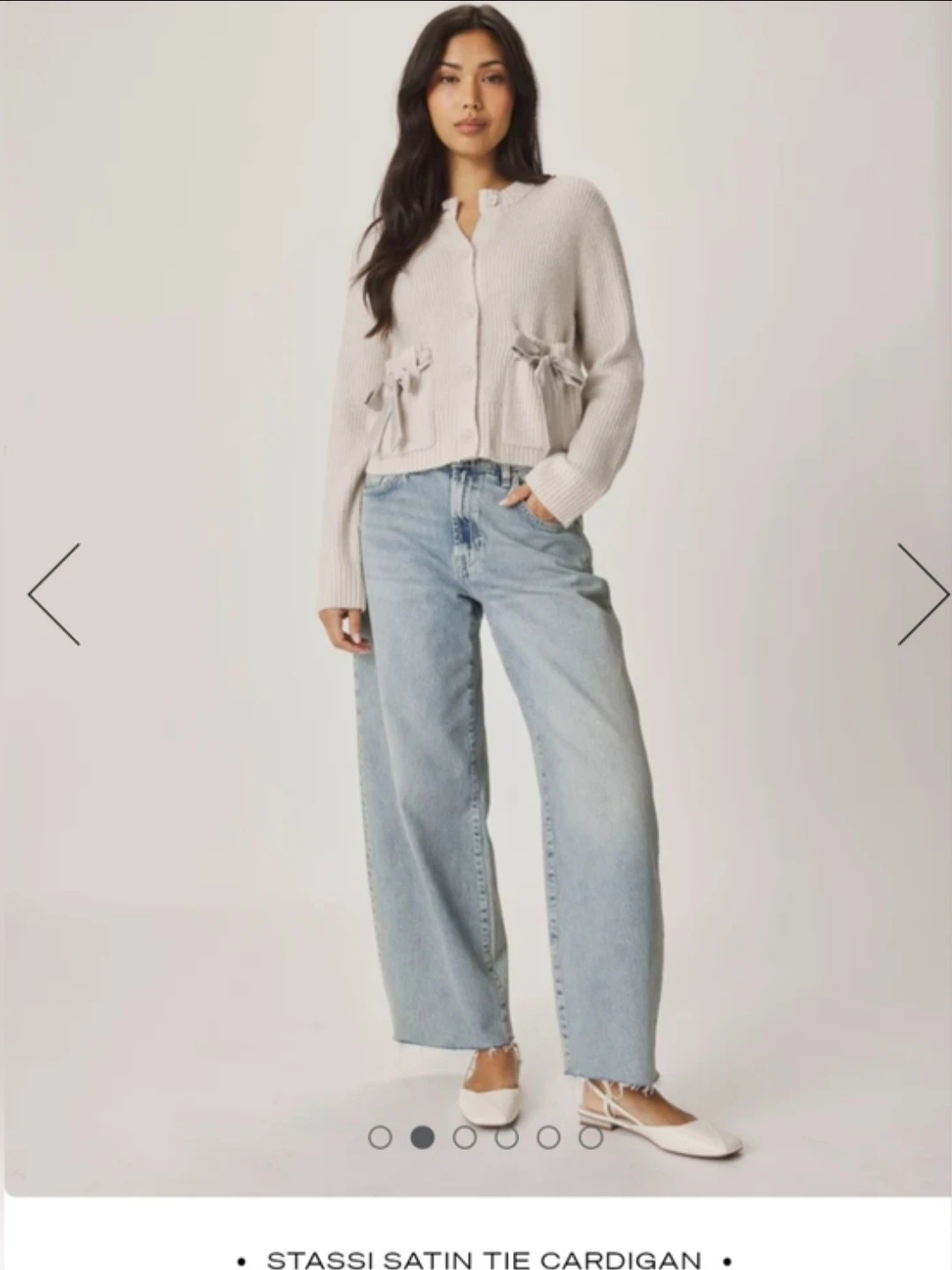 Splendid Stassi Satin Tie Cardigan - photo 3