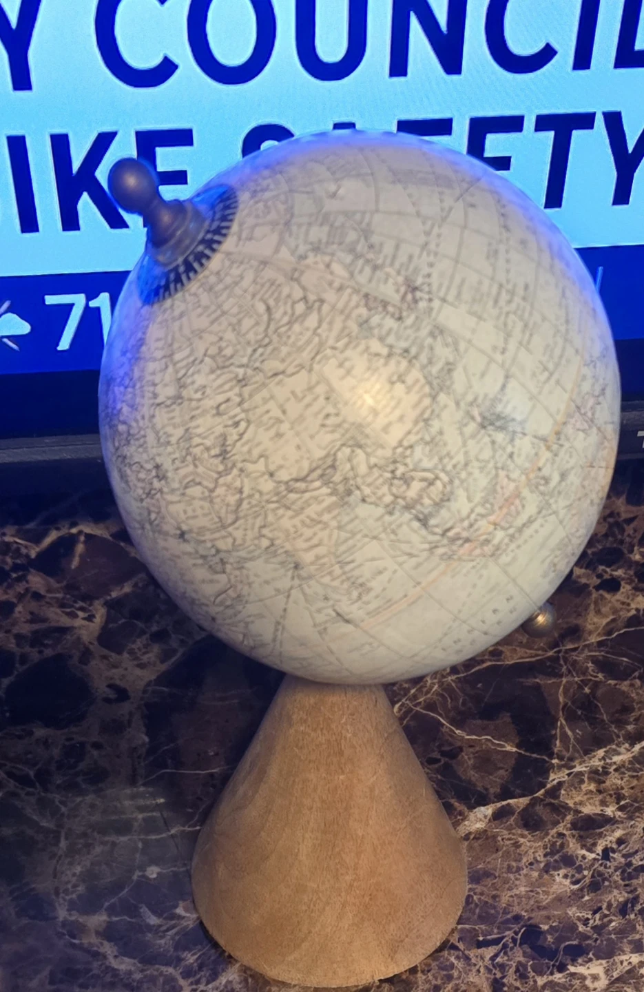 🥕Vintage Style Tabletop World Globe