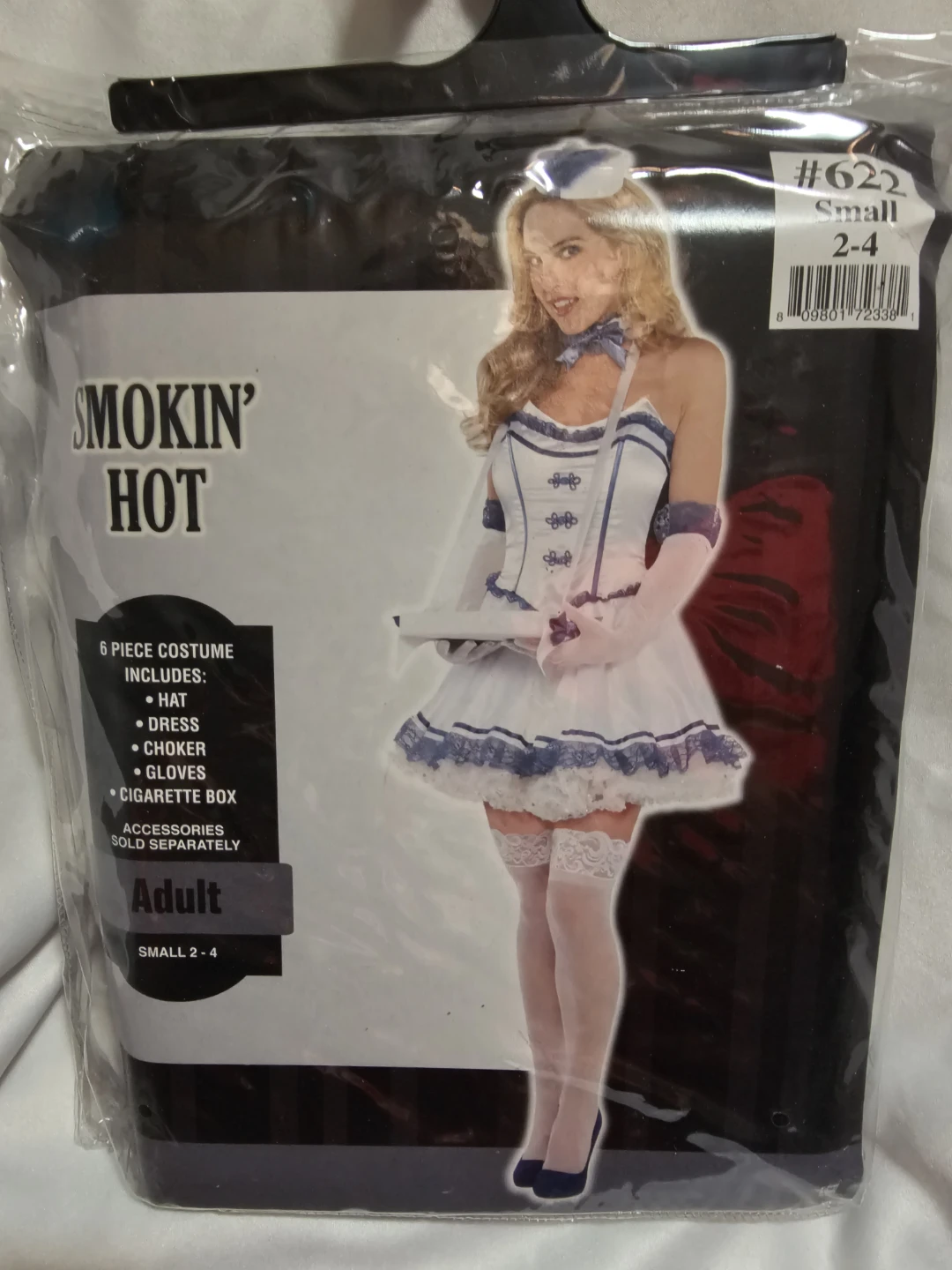 NEW Smokin' Hot 6-Piece Adult Costume Size Small 2-4