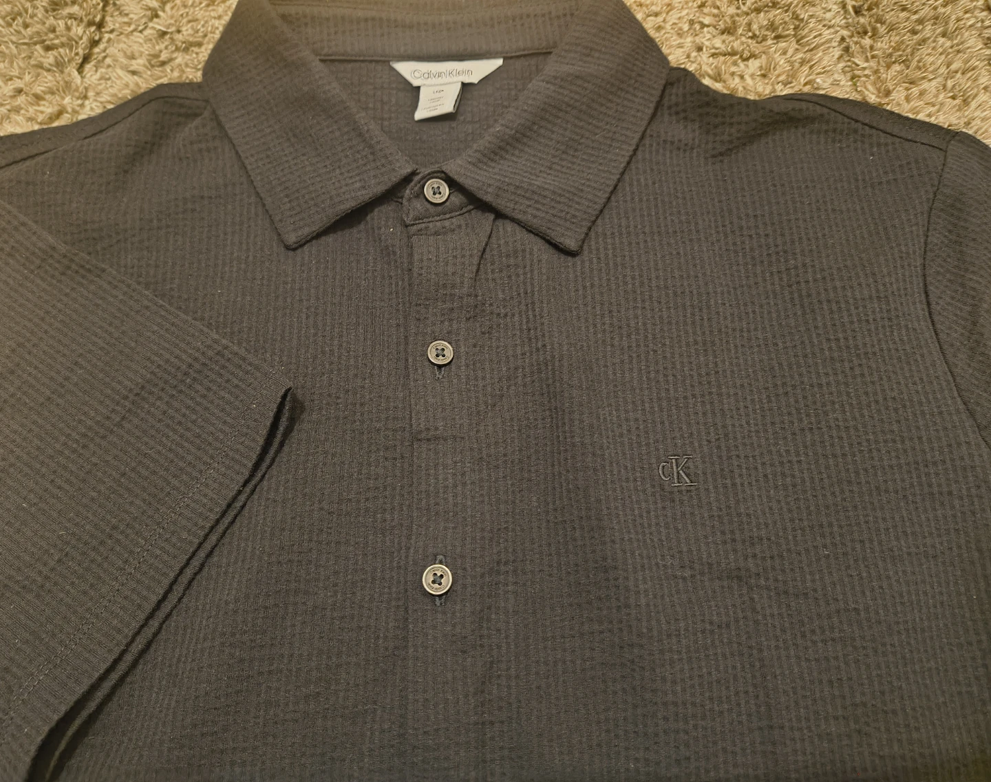 Calvin Klein Black Polo Shirt - photo 4