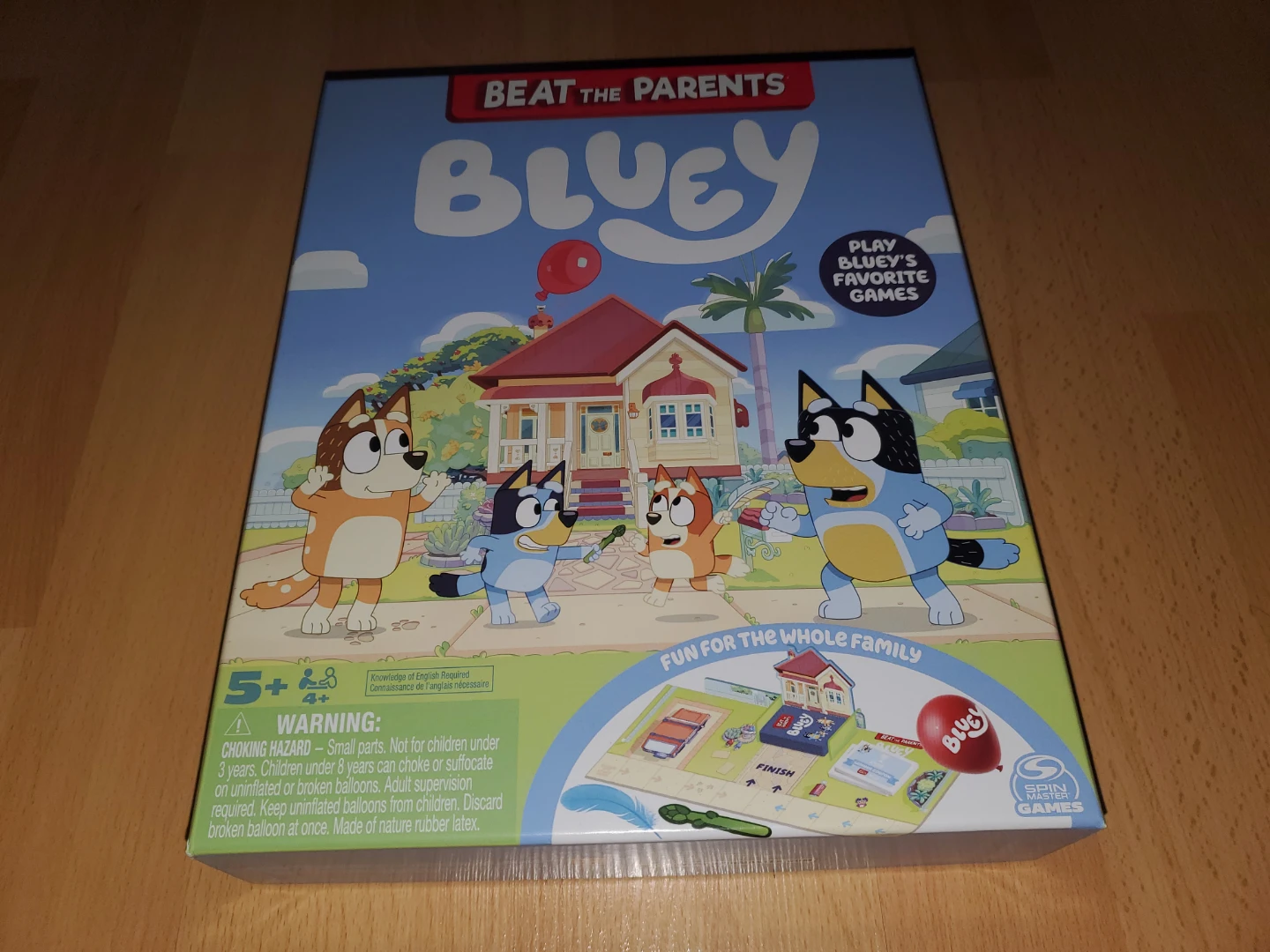 Sealed - Bluey Beat the Parents Board Game