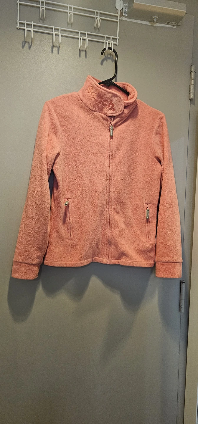 Bench Peach Fleece Jacket