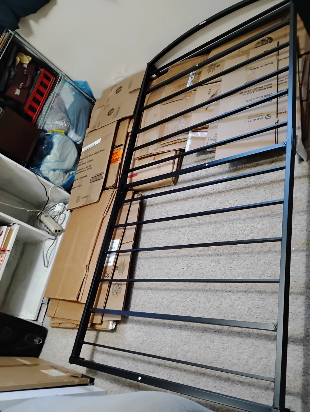 Twin Black Metal Bed Frame - photo 3
