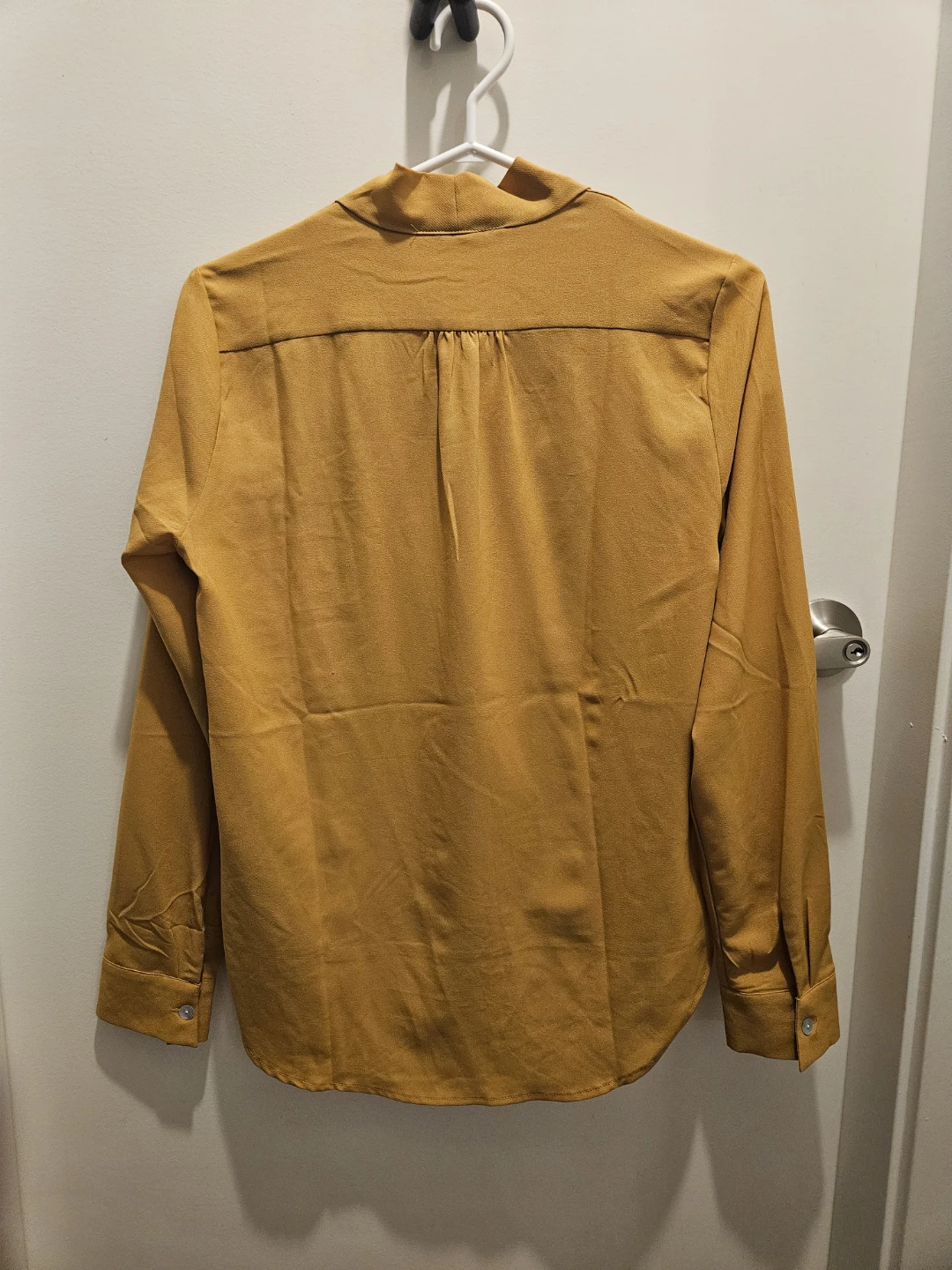 Beestango Mustard Yellow Long Sleeve Blouse - photo 2