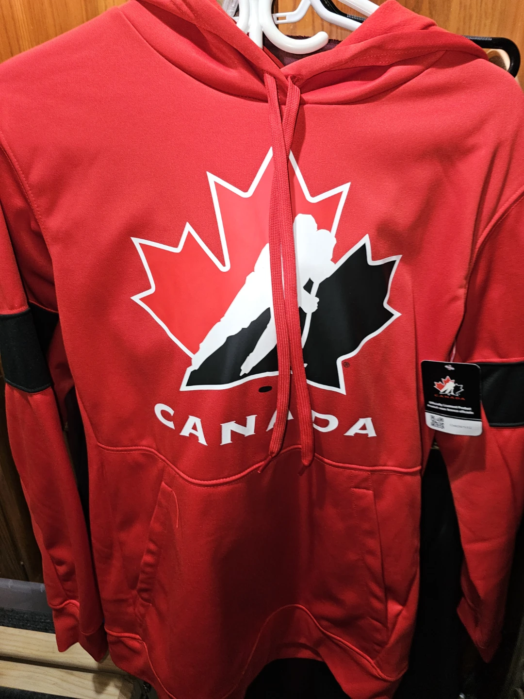 Hockey Canada Red Pullover Hoodie - Size Small (S/P/C) with Tags