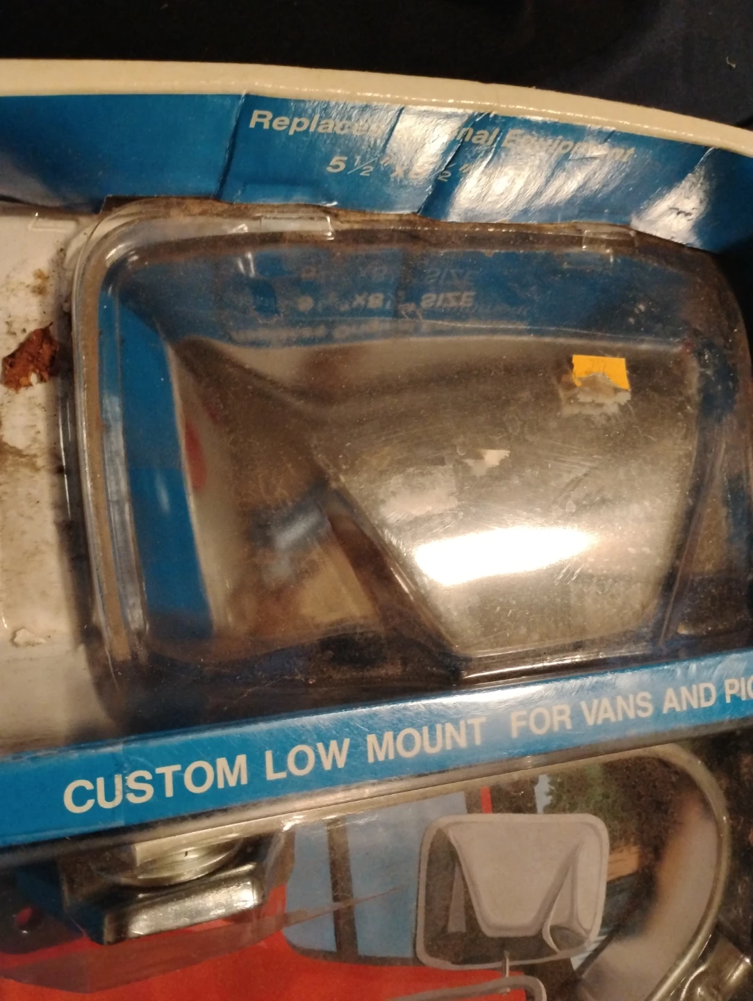 Chrome old truck Mount Mirror - photo 4