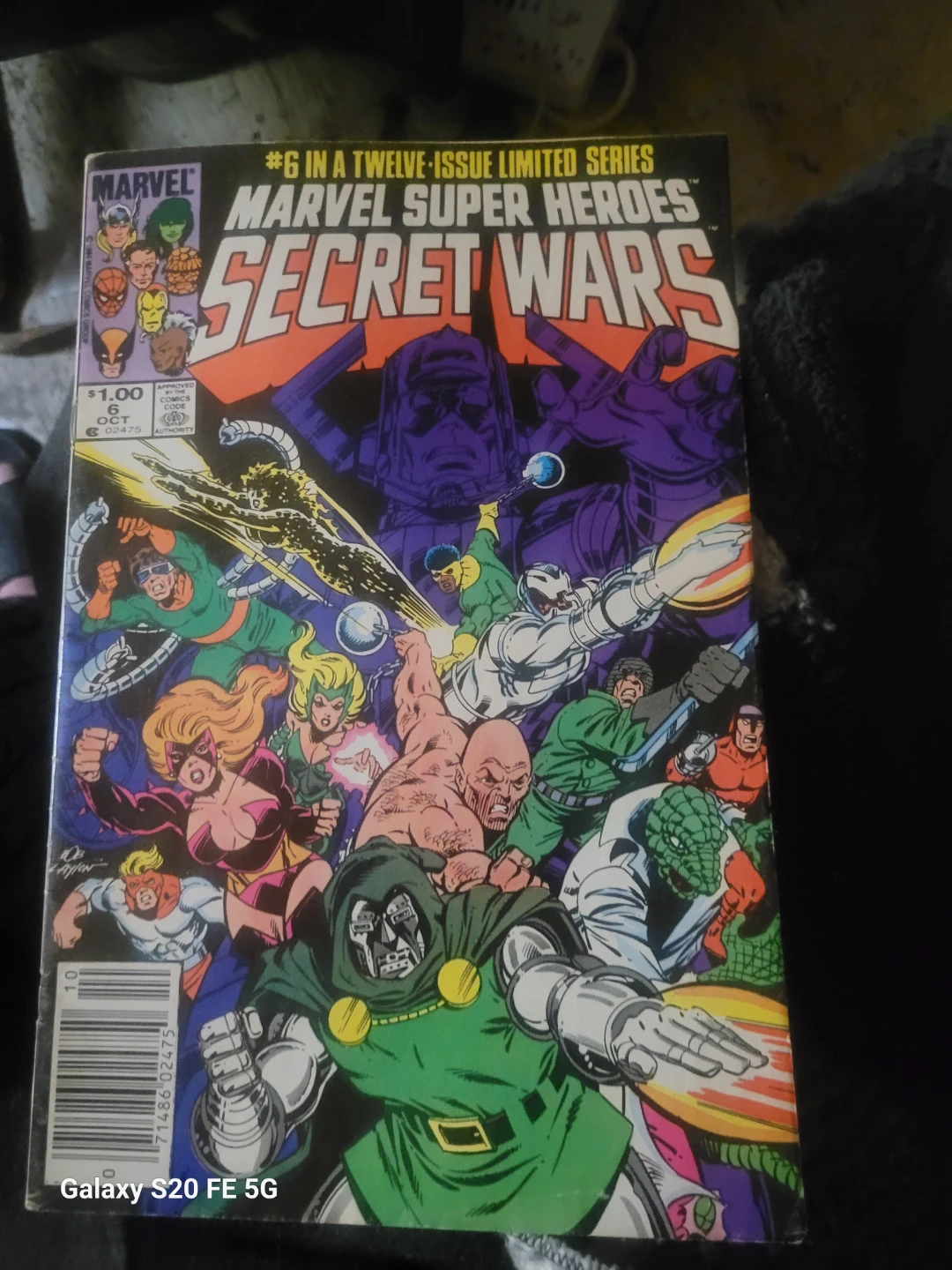 Marvel Super Heroes Secret Wars #6 Comic Book