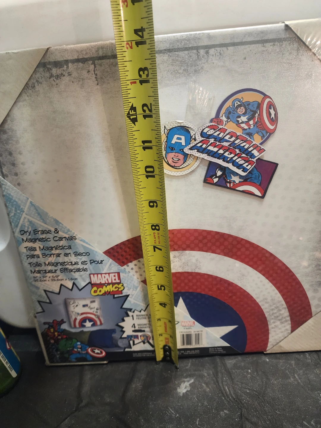 Marvel Comics Captain America Dry Erase & Magnetic Canvas - photo 4