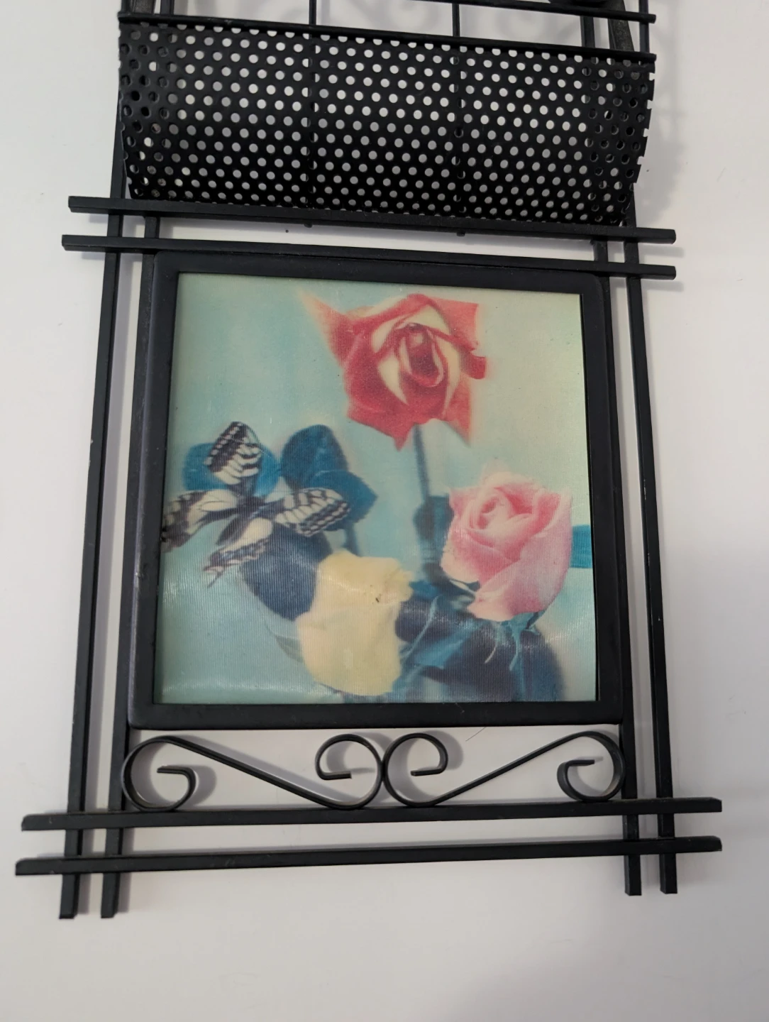 Mid Century Holographic Mail/Letter Holder Shelf - photo 3