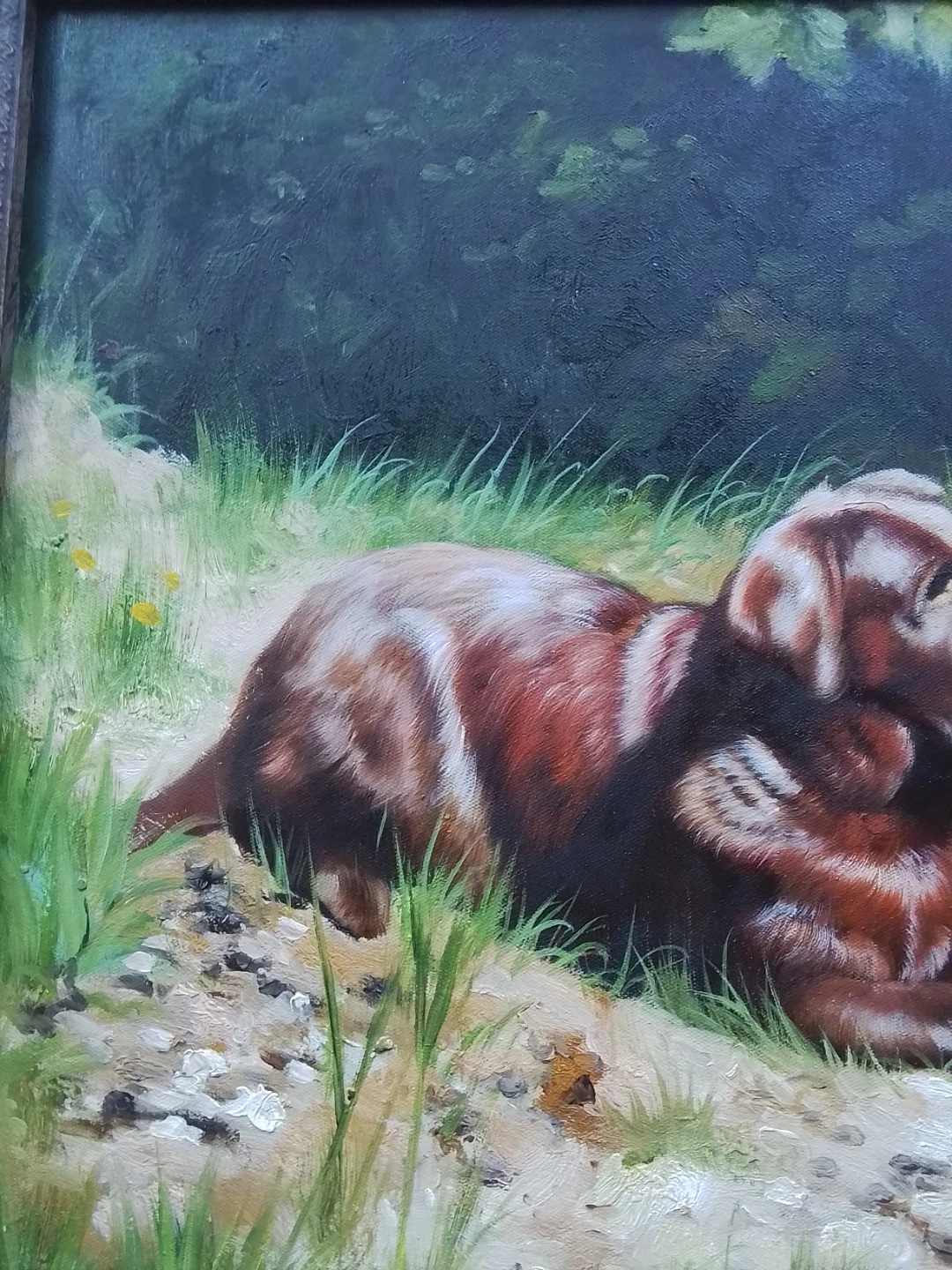 Edward Patterson Dog Oil Painting - photo 5