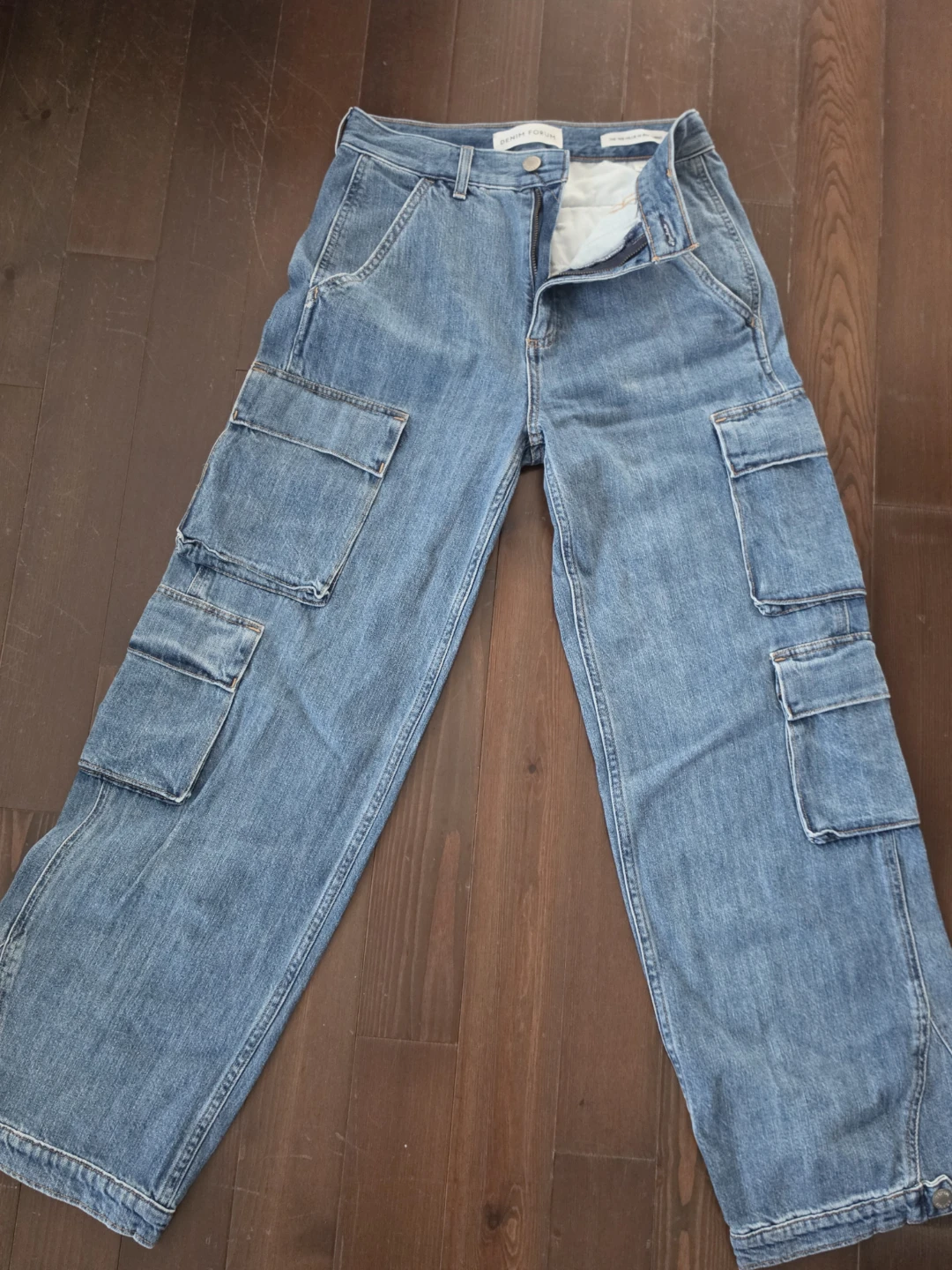 Denim Forum The '90s Millie High-rise  cargo jeans - photo 3