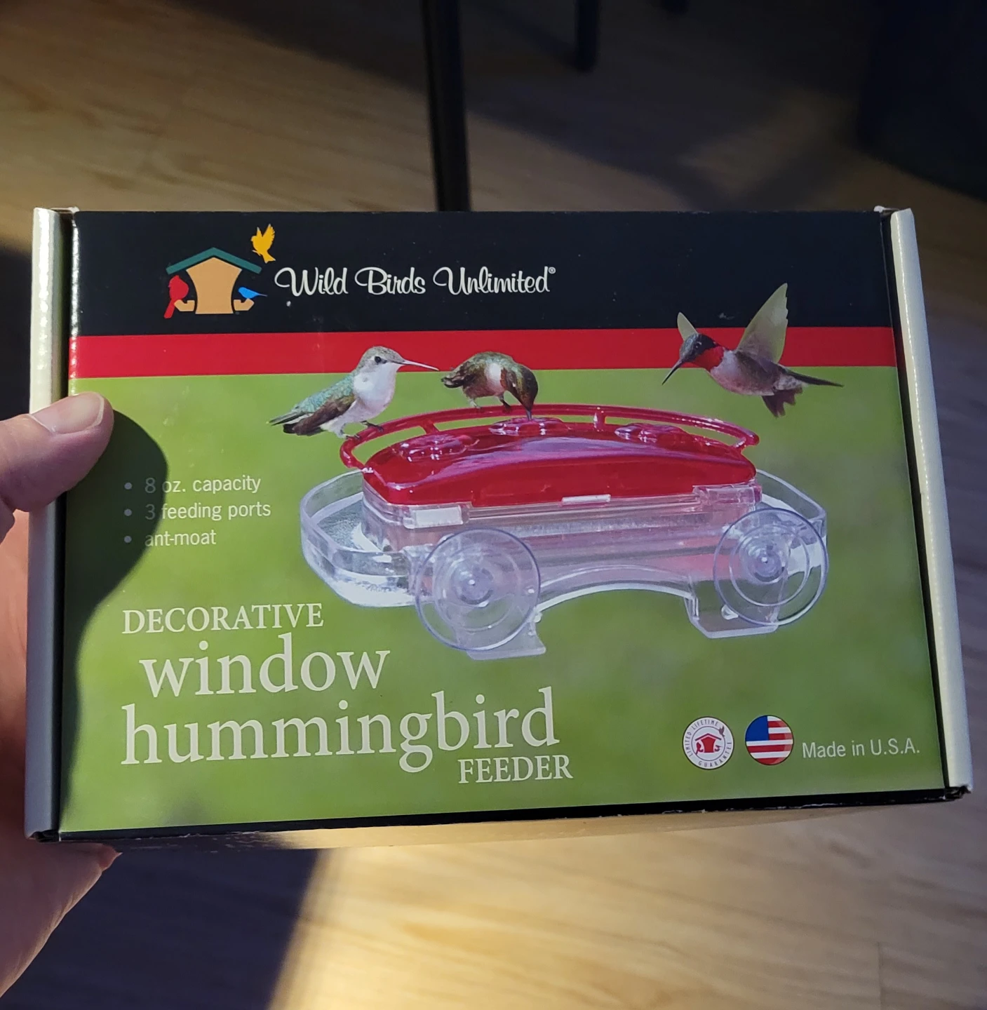 New Hummingbird Feeder w/powder food.