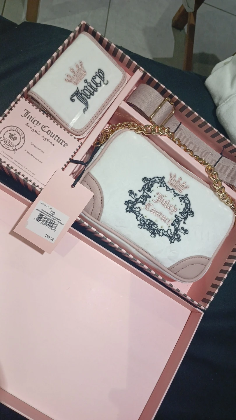 Juicy Couture 3-Piece Crossbody and Wallet Set