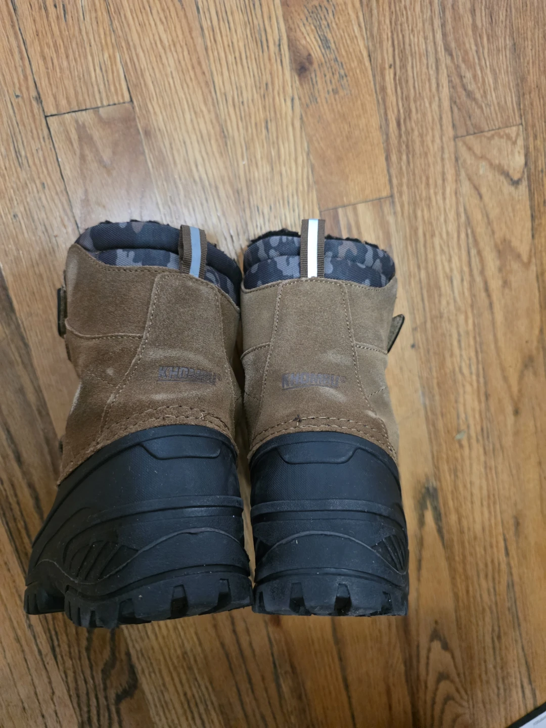 Khombu Kids Snow Boots Brown Size 1M - photo 3