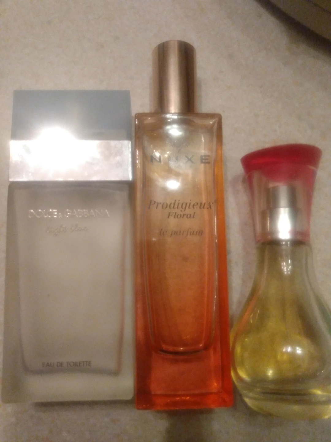 Set of 3 Perfumes, dolce and gabanna light blue