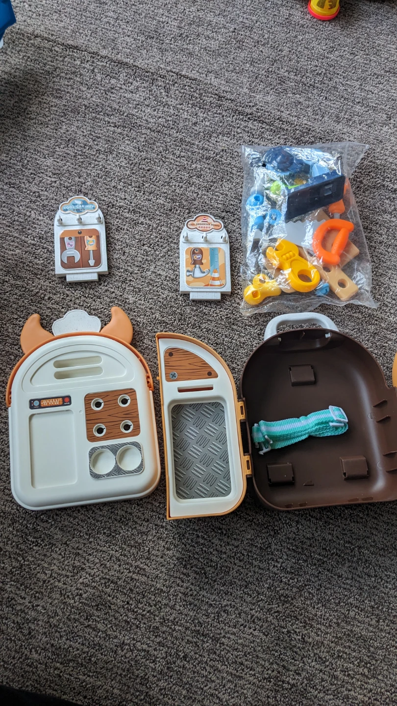 Kids Tool Kit Backpack Playset