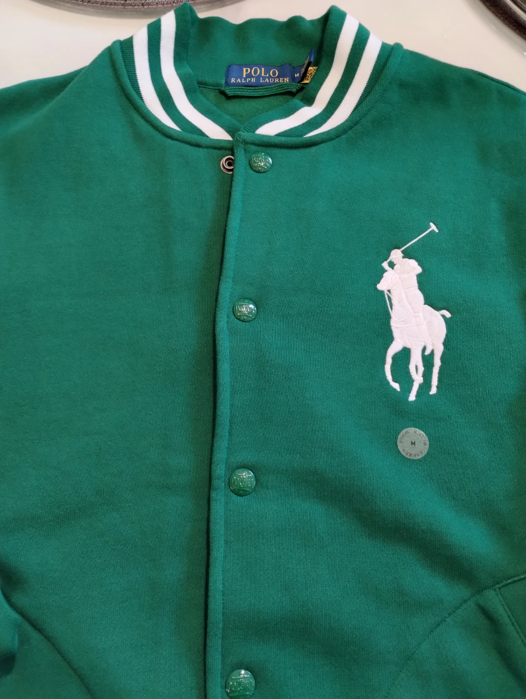 Polo Ralph Lauren Varsity Jacket - Green - photo 2