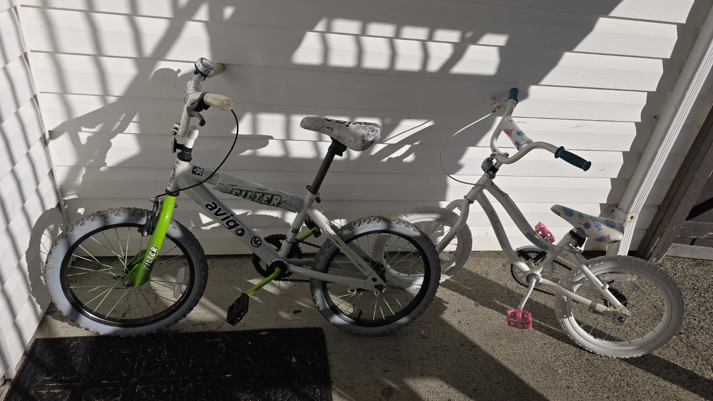 Avigo and Nakamura children's bicycles