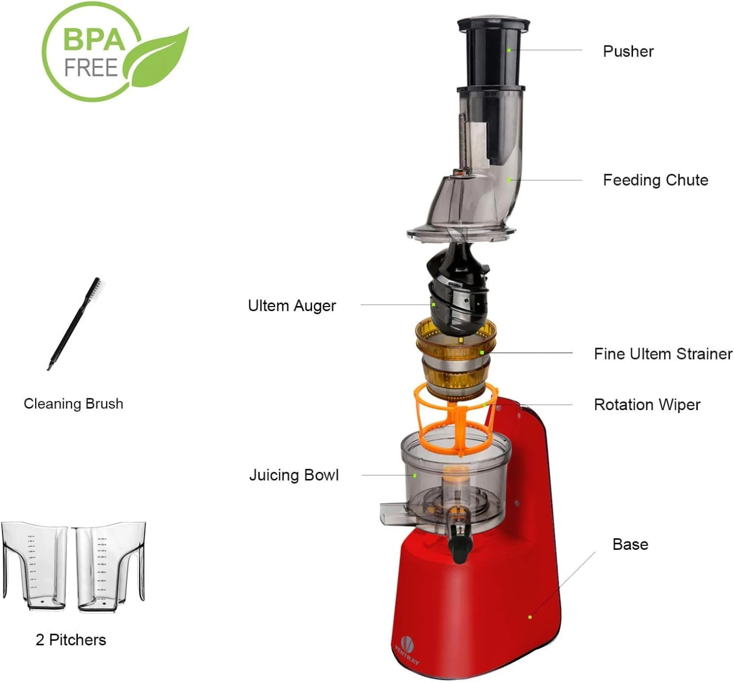 Ventray Slow Juicer - photo 2
