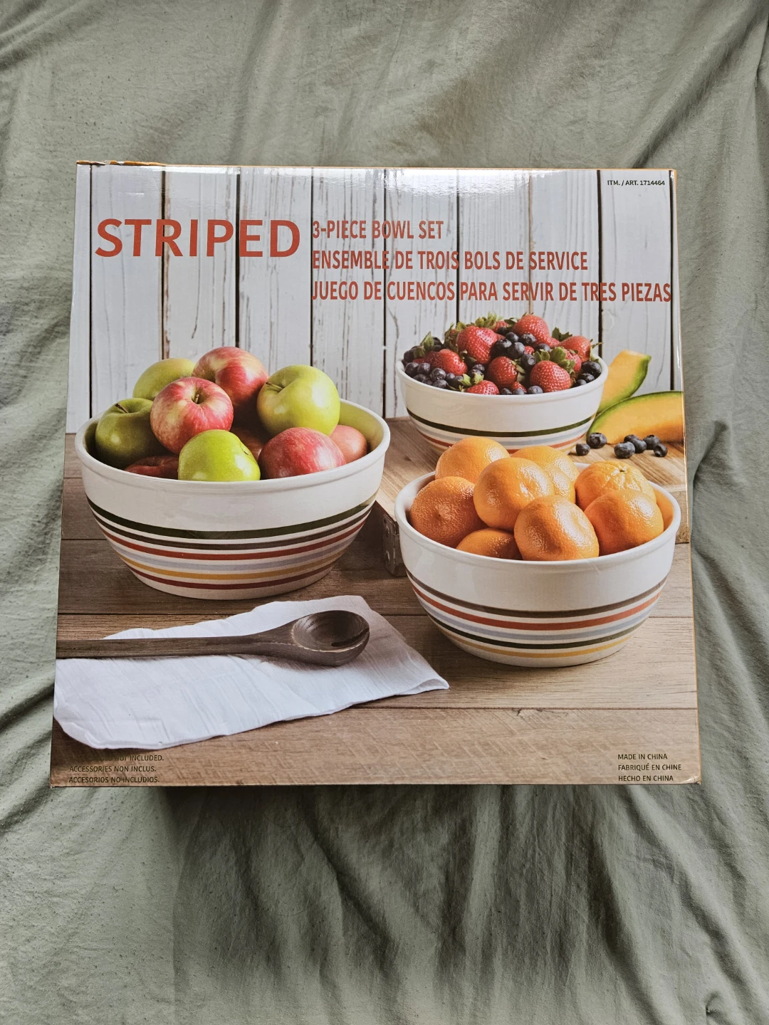 3-Piece Bowl Set