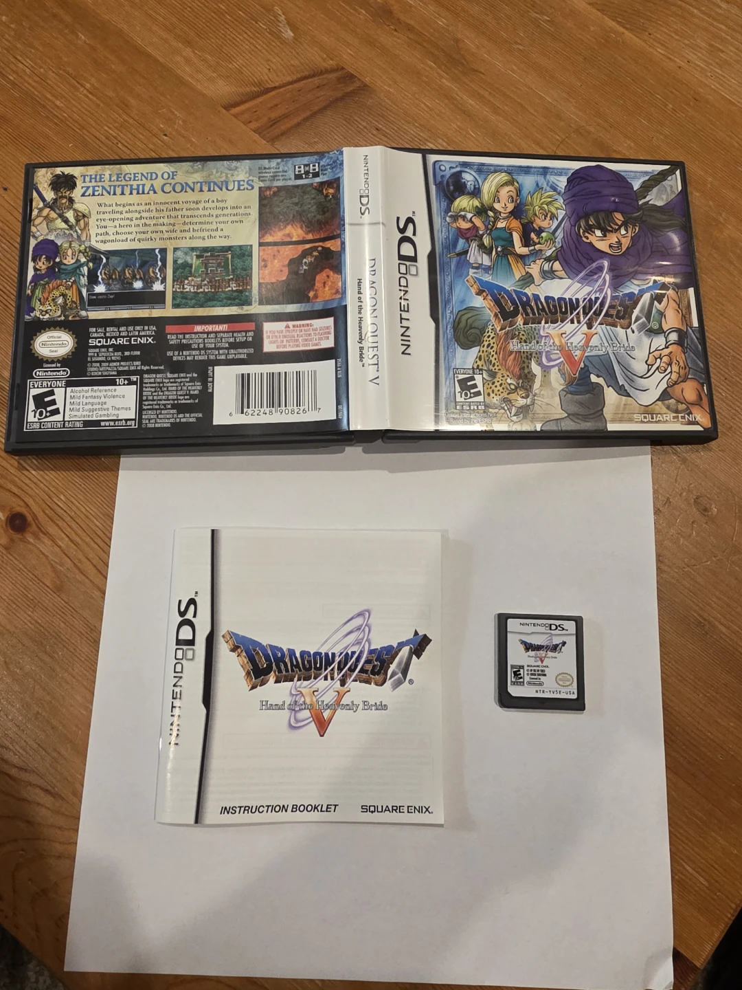 Dragon Quest V: Hand of the Heavenly Bride for Nintendo DS