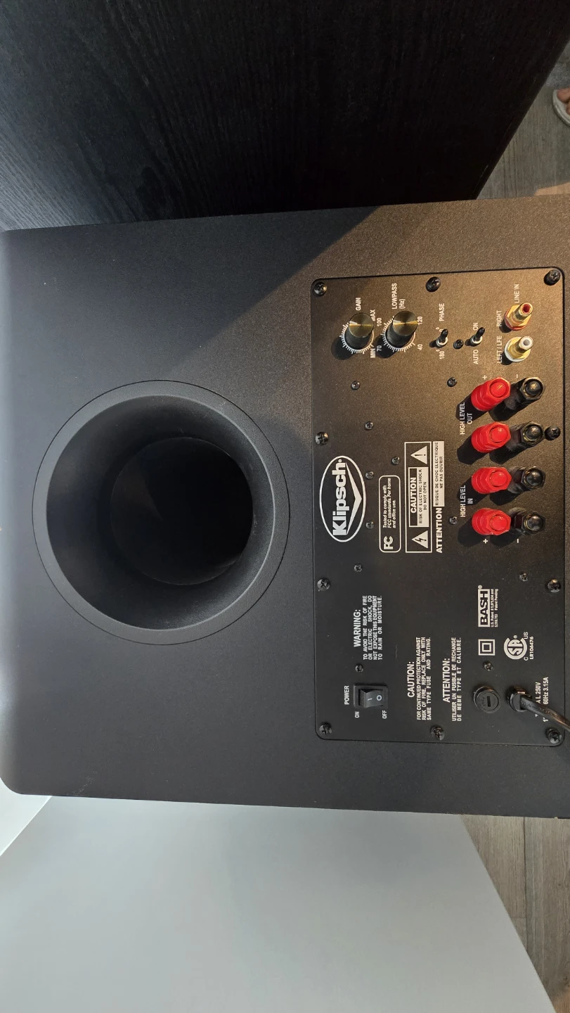 Complete 3.1 HTS - Klipsch Synergy Speakers + Onkyo THX Receiver - photo 5